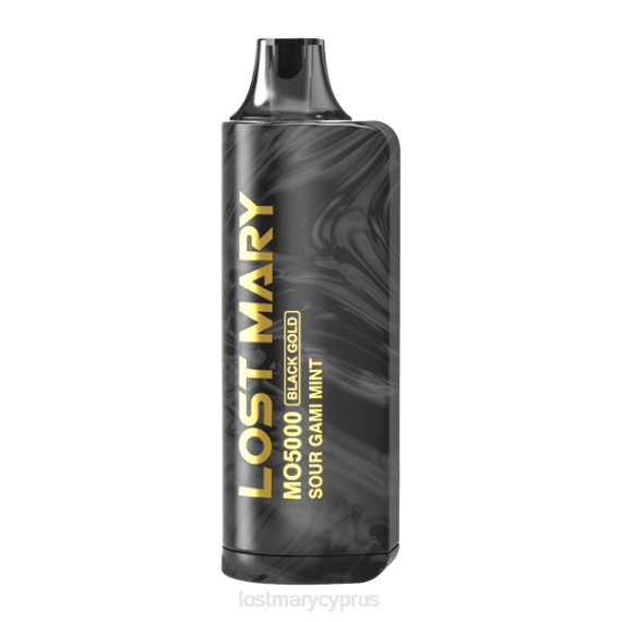 lost mary mo5000 black gold edition ξινή μέντα γκαμί LOST MARY vape puffs - 6ZP0T96