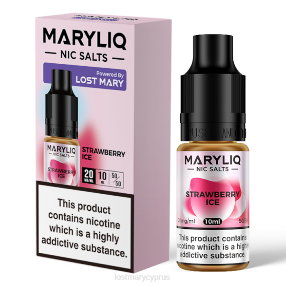 χαμένα άλατα maryliq nic - 10 ml φράουλα LOST MARY vape flavours - 6ZP0T225