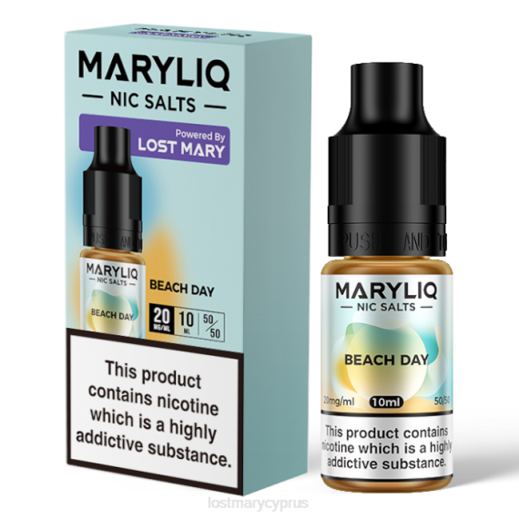 χαμένα άλατα maryliq nic - 10 ml μερα ΠΑΡΑΛΙΑΣ LOST MARY vape puffs - 6ZP0T206
